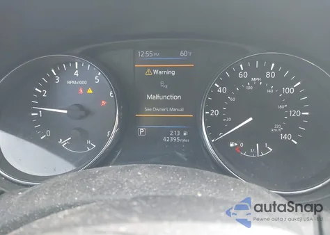 2020 Nissan Rogue S Fwd z USA, uszkodzony, nr VIN 5N1AT2MT8LC726778